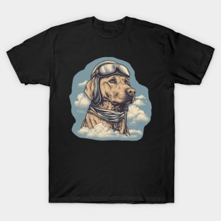 Aviator dog T-Shirt